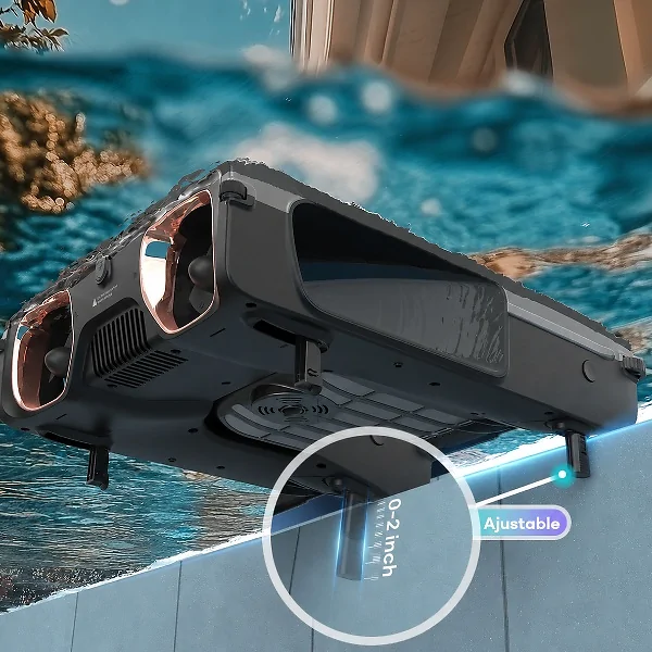 Navigation intelligente, distributeur de chlore et contrôle via application Aiper